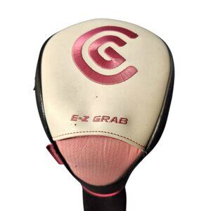 Cleveland HiBore XL E-Z Grab Golf Driver Head Cover Headcover Pink Black White
